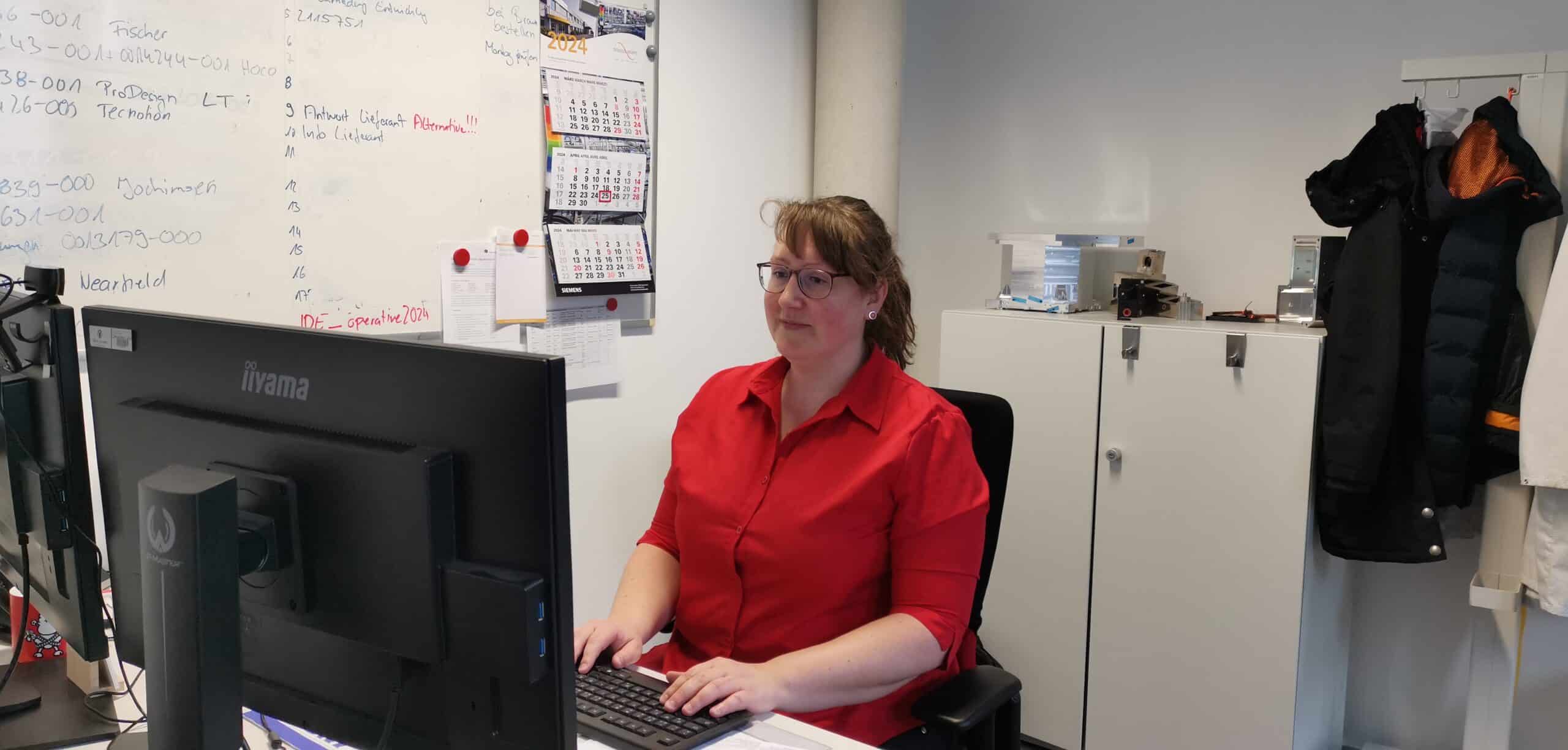 Irina Fischbach, Head of Purchasing Scheduling at IDE.